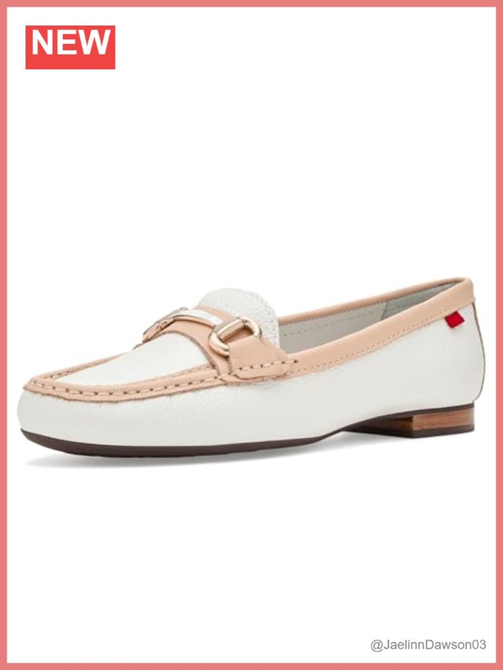 Women's Leather Loafers Slip-On Comfort Flat Shoes Gel Cushion
